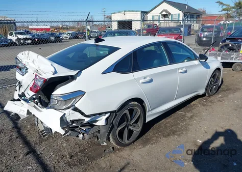 2022 Honda Accord Sport from USA, damaged, VIN 1HGCV1F3XNA110806